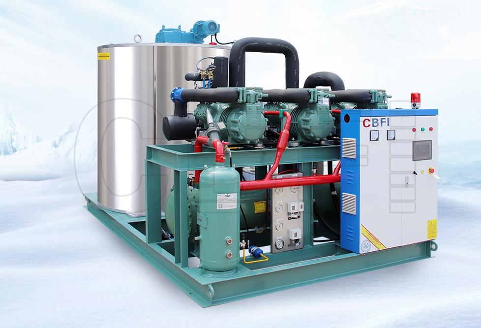 片冰機(jī)的蒸發(fā)器內(nèi)部銅管有幾組