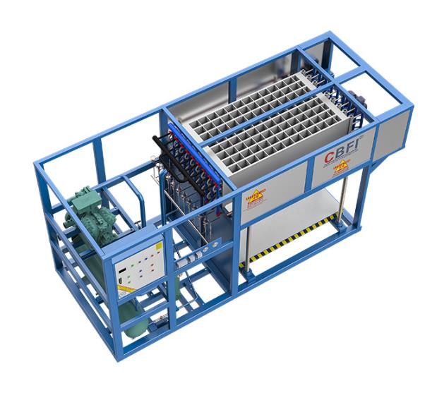 大型制冰機設計為每天生產1噸（1000公斤）冰