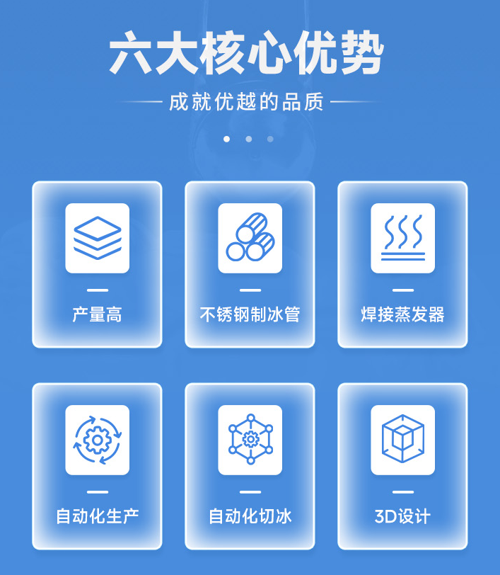 應(yīng)綜合考慮需求、制冰量、冰塊形狀、能效比、品牌與售后服務(wù)、預(yù)算等因素